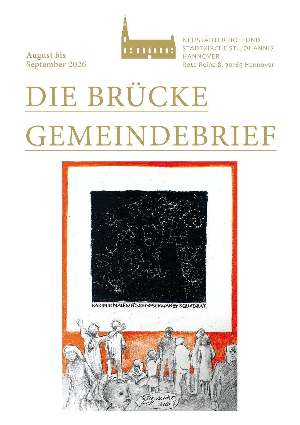 Titelseite des Gemeindebriefs