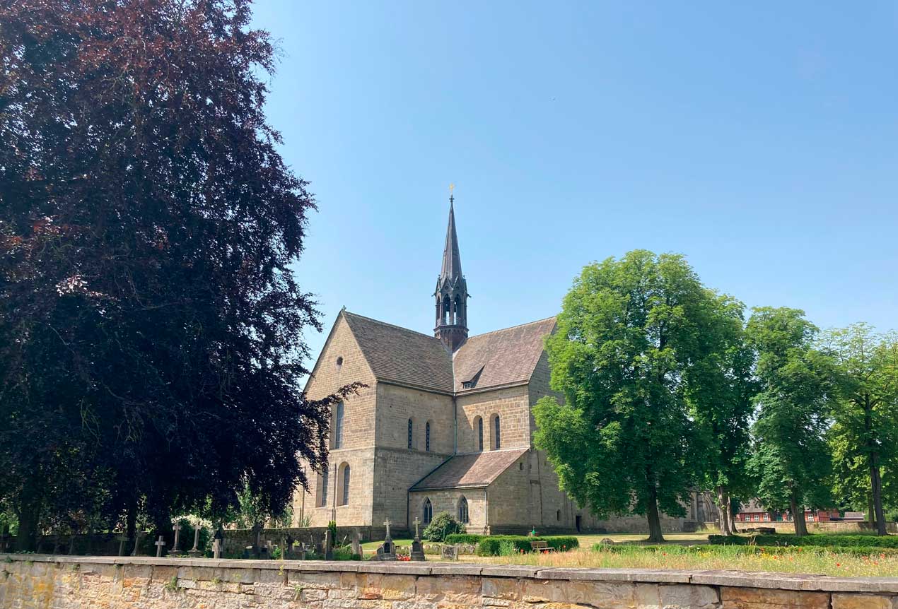 Aussenansicht des Klosters Loccum