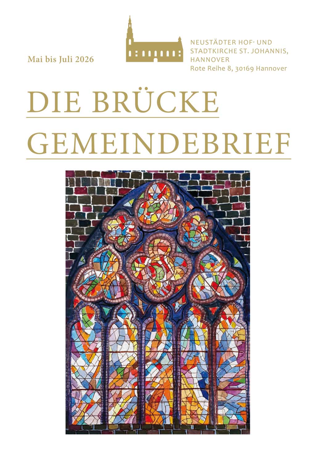 Titelseite des Gemeindebriefs 